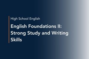 english foundations ii strong study and writing skills