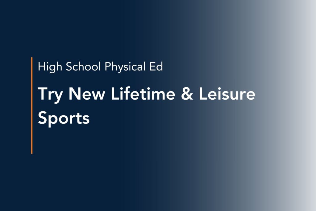try new lifetime & leisure sports