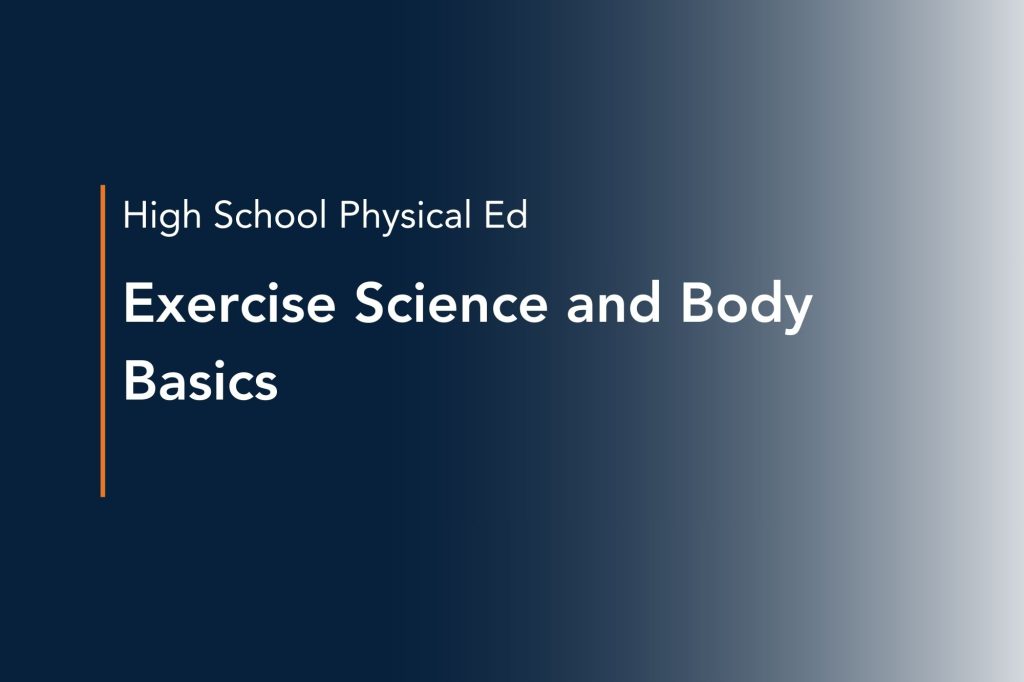 exercise science and body basics
