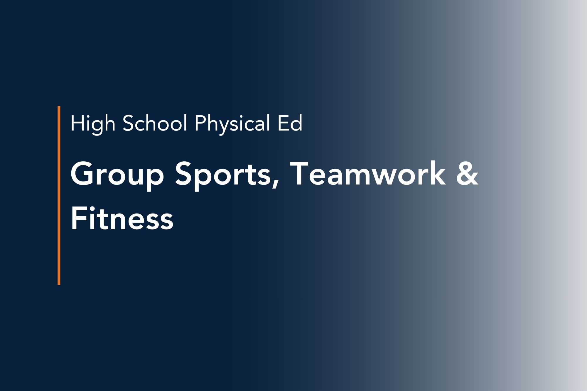 group sports, teamwork & fitness